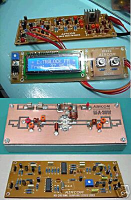 30W pll fm broadcast transmitter ~~~~ smart lcd display