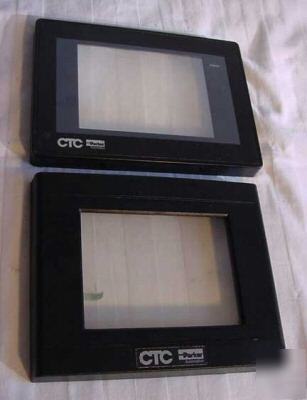 (2) ctc parker automation touchscreen controller screen