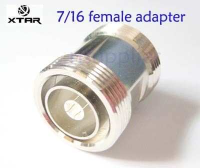 2PCS L29 7/16 din female to female adapter