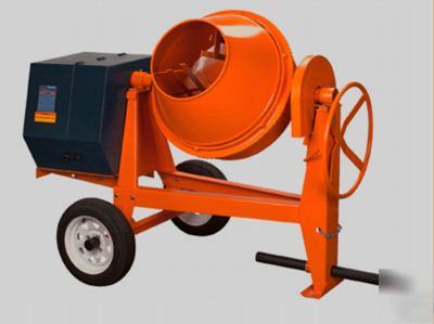 6 cubic ft cement mixer can mix two full bags of cement