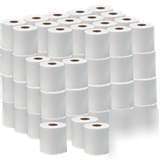 96 rolls premium bathroom tissue toilet paper white ***