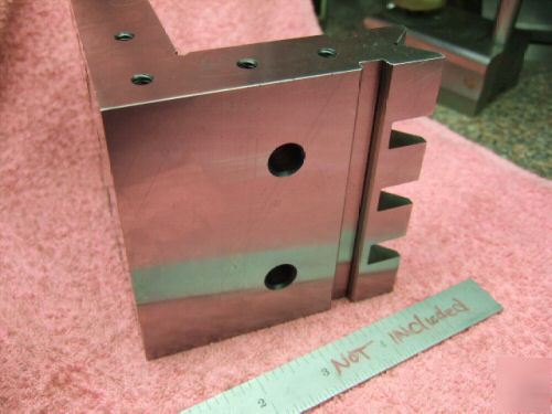 Angle plate toolmaker ground vee 1/4