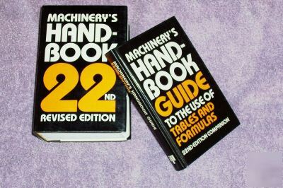 Machinery's handbook & guide to formulas & tables