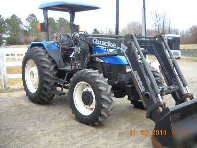 New holland TL100 with 960 loader 