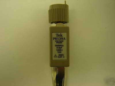 Tektronix P6139A 500MHZ 8.0PF 10M ohm 10X 300V probe