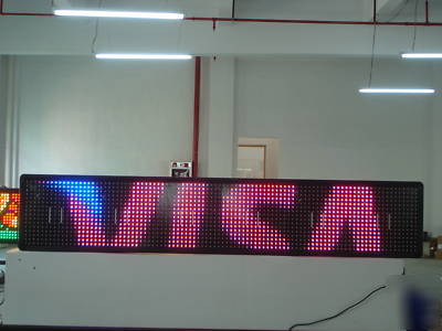 19X70 indoor outdoor scrolling led by signsinled.com