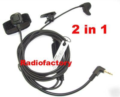 E12MT ear vibration w/cable for motorola talkabout