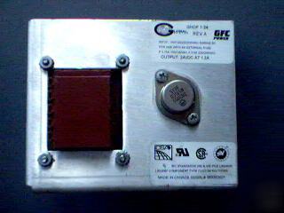 Gfc global 24VDC 1.2A regulated power supply 100-240VAC