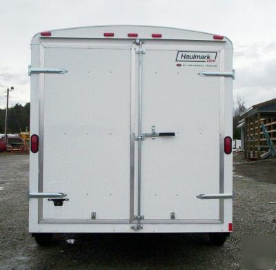 Haulmark 7X14 enclosed cargo trailer double drs (88170)