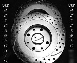 Honda odyssey (99-04) (f) d/s brake rotors