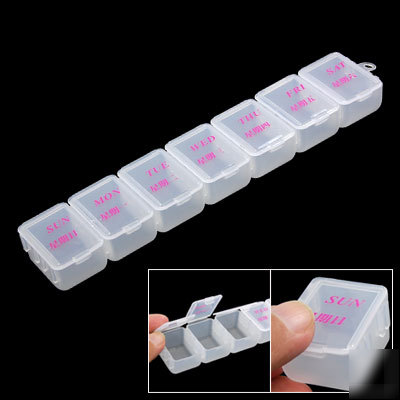 Plastic clear boxes case for electonic components