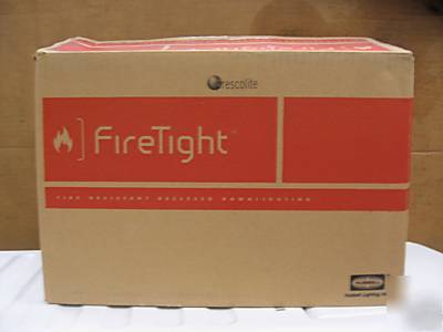 Prescolite firetight downlight fire-resistant FT6-cf