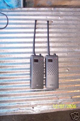 Ge 40 channel hand held two way radios