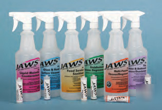 Jaws tile, grout & bathroom cleaner/deodorizer kit