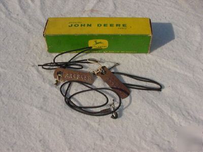 John deere nos ignition switch to coil wires 3 pieces