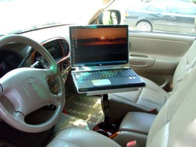 Car truck laptop mount desk stand fits all vehicles cst