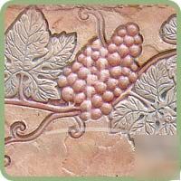 Concrete stamp, grapevine border art, concrete mats