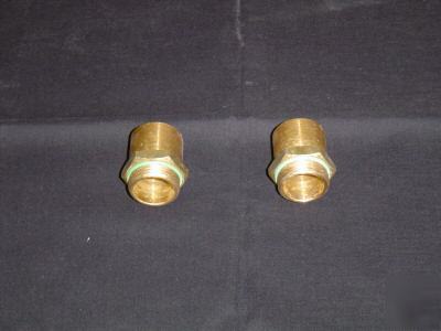 Copper manifold feed adapters