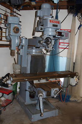 Enco verticle mill 9 x 42 fully loaded with auto broach