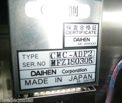 Hitachi 2-824323 autotuner controller w/ daihen cmc-10