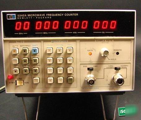 Hp 5342A microwave frequency counter 18GHZ