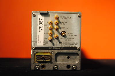 Hp agilent 70900B spectrum analyzer local oscillator