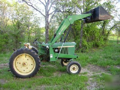 John deere 3010 propane tractor w/ loader