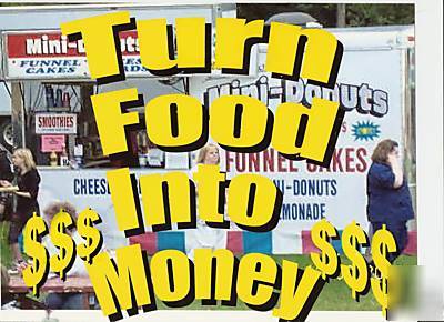 Make money sell food concession trailer business how to