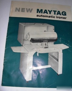 Maytag iron instructions automatic ironer manual elec