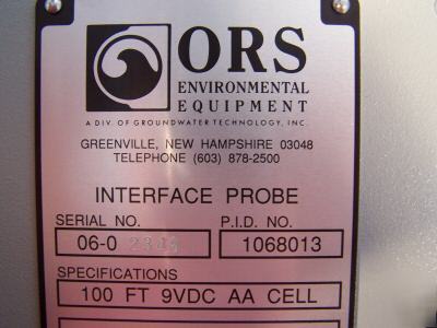 Ors oil and water interface probe
