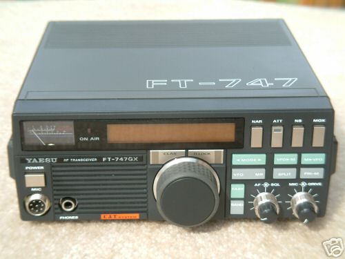 Yaesu ft-747GX, manual, microphone, excellent condition