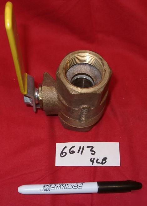 1.25 inch apollo conbraco ball valve 600 wog threaded
