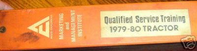 1979-80 allis chalmers tractor service training manual