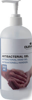 6 x antibacterial hand cleaning gel 500ML
