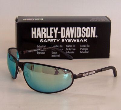 New harley davidson glasses metal frm, blue lens HD510- 