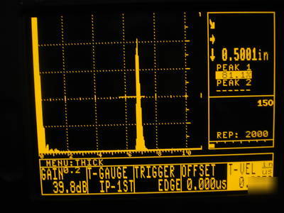Olympus staveley 1200S ultrasonic flaw detector ndt