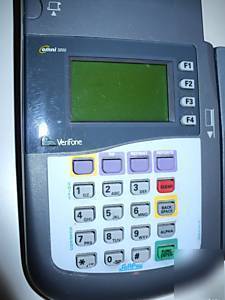 Verifone omni 3200 credit card machine softpay 