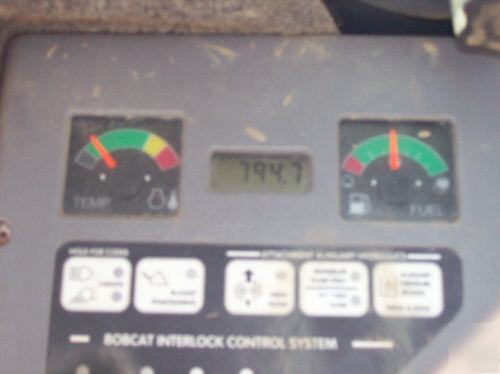 2004 bobcat S250 turbo skid steer 795 hrs 