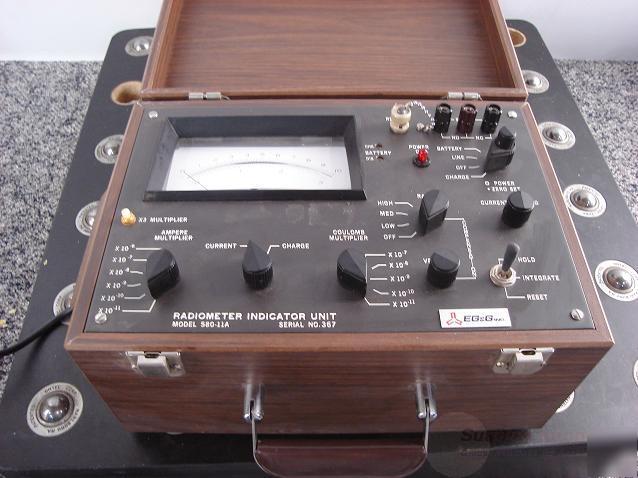 Eg&g 580-11A radiometer indicator unit