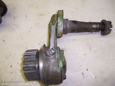 John deere tractor left rollomatic front spindle 