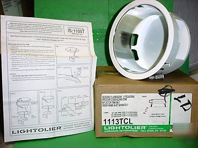 Lightolier low profile open reflector trim 1113TCL