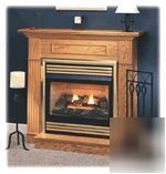 Monessen DFX24 wall cabinet gas vent free fireplace