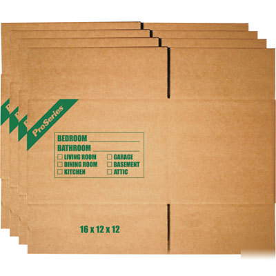 Moving boxes proseries small moving box 4-pk 18X18X12
