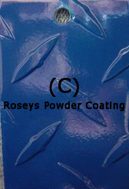 Royal blue 90% gloss 2 lb powder coating paint