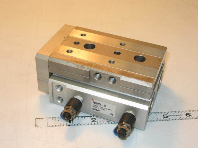 Smc pneumatic air linear table slide MXQ25L-20 ss