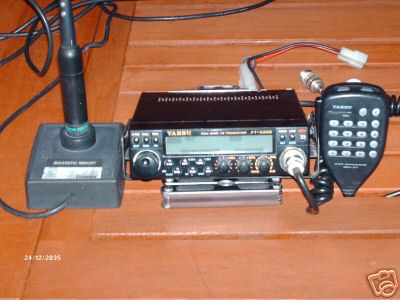Yaesu ft-5200 dual band scanning mobile transceiver