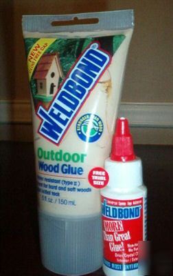 New weldbond outdoor wood glue ~ brand 