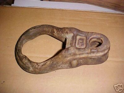 Old john deere tractor plow clevis hitch g-675-a G675A