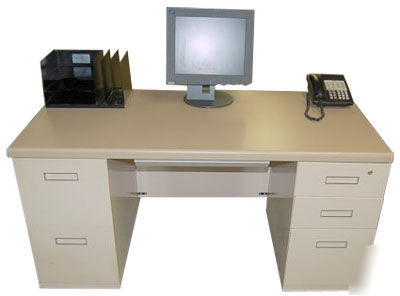 30 x 60 steelcase modular desk ~ matching desks