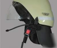 Casco pf 1000 neck seal helmet 3 button fire rescue